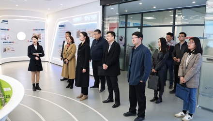 蘭陵縣委人才發展服務中心主任劉靚一行蒞臨春光科技集團開展企業人才專題調研